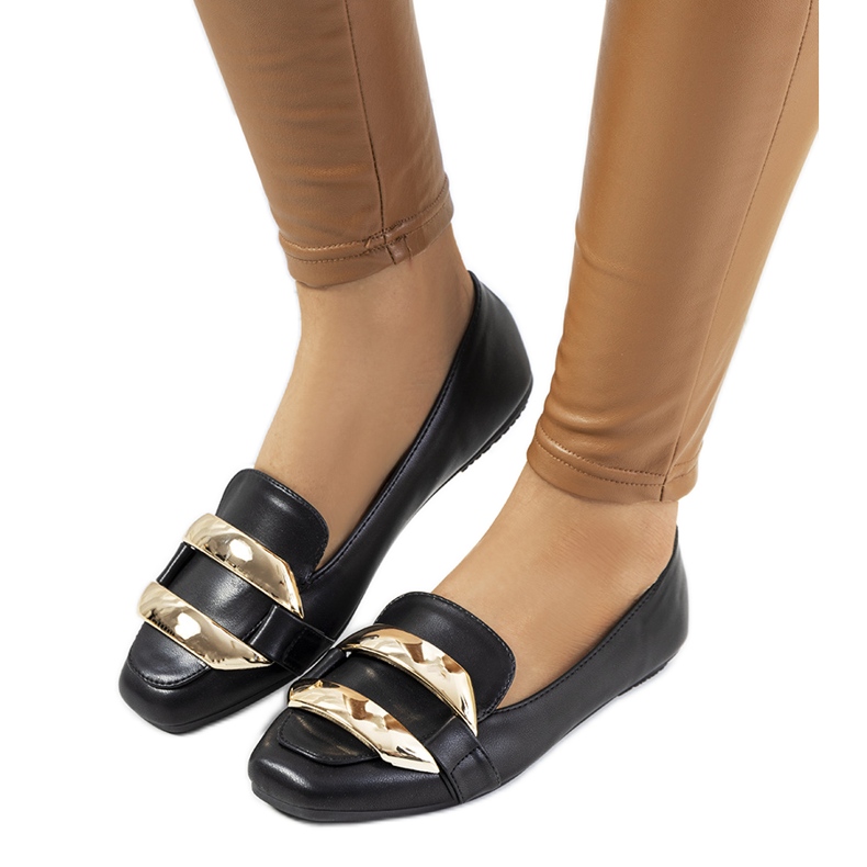 Mocassini neri da donna Renwick nero