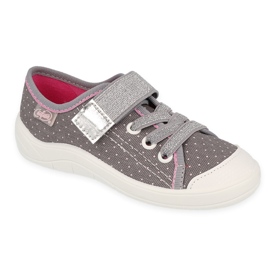Scarpe per bambini Befado 251X107 rosa grigio