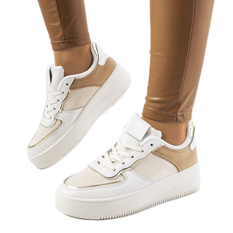 Sneakers Statela da donna beige