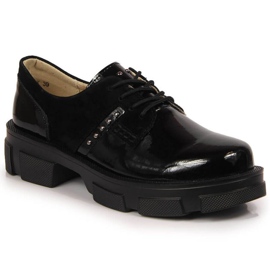 Scarpa in pelle Filippo W PAW338 nera nero