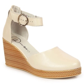 Sandali con zeppa Filippo W PAW340A beige