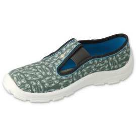 Scarpe per bambini Befado 972Y235 grigio verde