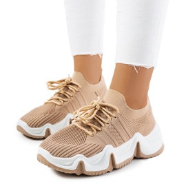 Sneakers sportive beige di Thornber