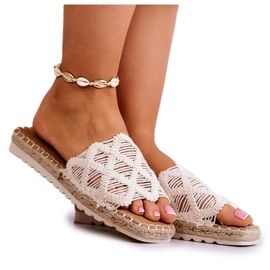 PE1 Ciabatte Polly beige da donna leggere