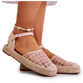Espadrillas Da Donna Con Fibbia Nude Charlene beige