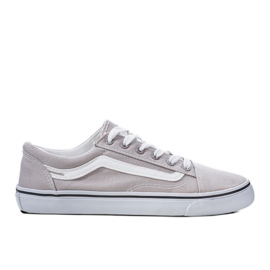 Audaci sneakers grigie da uomo grigio