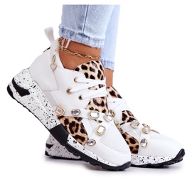 Scarpe Sportive da Donna Lu Boo White Frency bianco