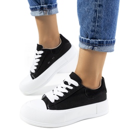 Sneakers nere sulla piattaforma Venancia nero