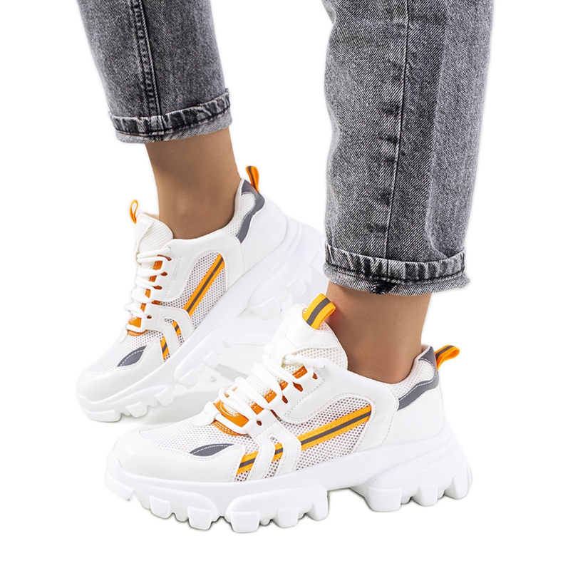 Sneakers bianche da donna Bernier bianca