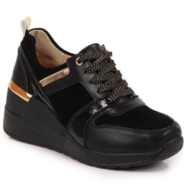 Sneakers con zeppa S. Barski W OLI160 nero