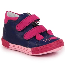 Stivali con velcro Kornecki Jr 6776 blu navy