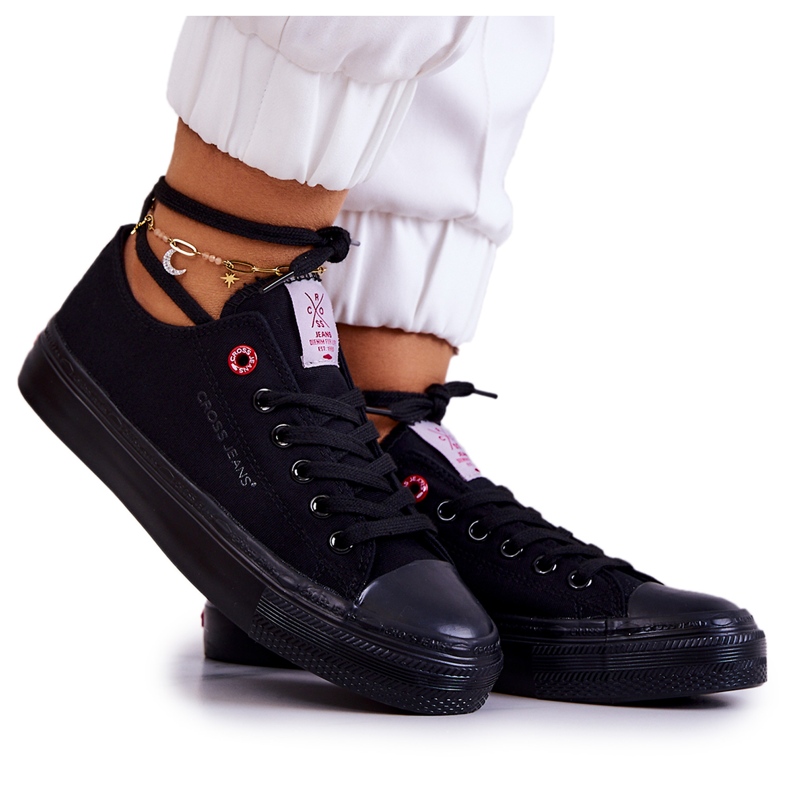 Sneakers Classiche Cross Jeans JJ2R4019C Nere nero