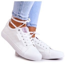 Sneakers da donna Cross Jeans JJ2R4043C Bianche bianco