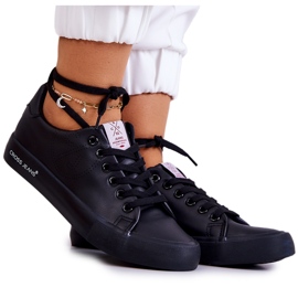 Sneakers Basse da Donna Cross Jeans JJ2R4054C Nere nero