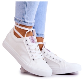 Sneakers da donna Cross Jeans JJ2R4050C Bianche bianca