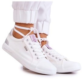 Sneakers Donna Tie Cross Jeans JJ2R4038C Bianche bianca