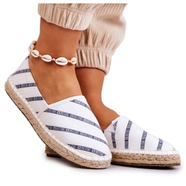 Espadrillas classiche da donna Big Star JJ274959 bianche bianco