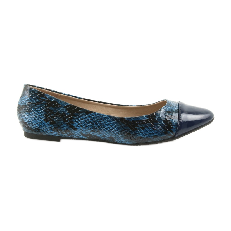 Via-Nova Ballerine da donna Via Nova 07-041 blu navy nero