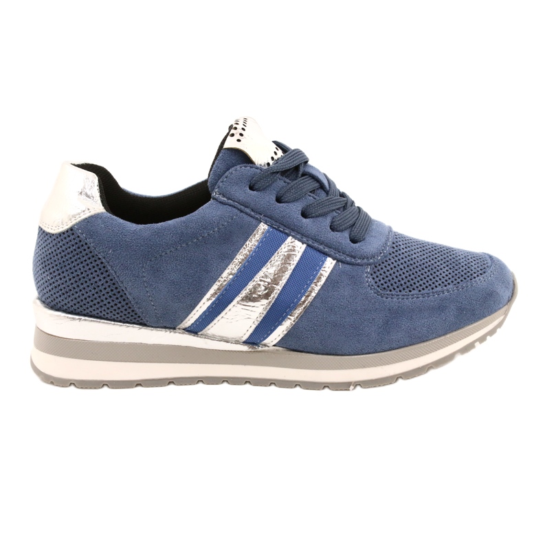 M.Daszyński Scarpe sportive femminili blu MR2169