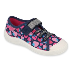 Scarpe per bambini Befado 251X191 blu navy rosa