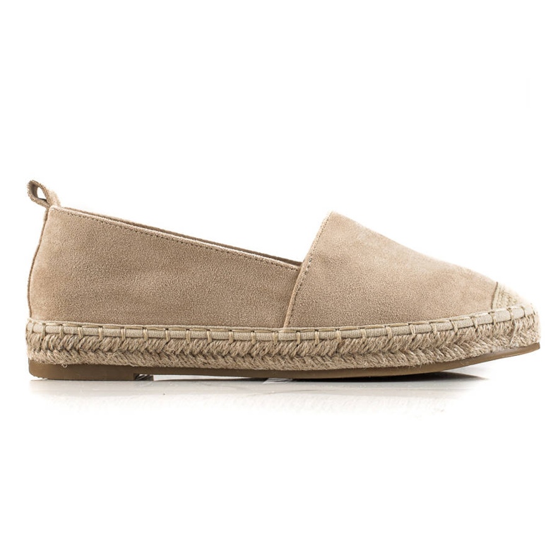Bestelle Espadrillas in camoscio beige