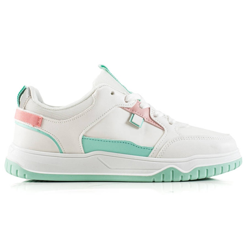 TRENDI Scarpe sportive di menta bianca verde