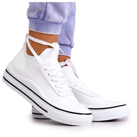 S.Barski Sneakers da donna bianche Soren bianca