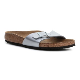 Infradito Birkenstock Madrid Argento 0040413