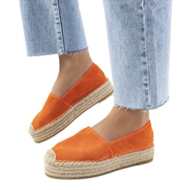 Espadrillas traforate Capelle arancioni arancia