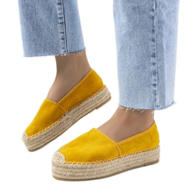 Espadrillas traforate Capelle gialle giallo