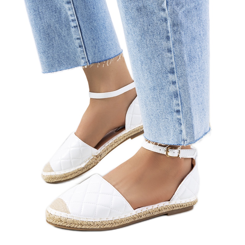 Le espadrillas bianche di Faiz bianca