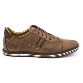 Polbut 1801 scarpe da uomo casual marroni marrone