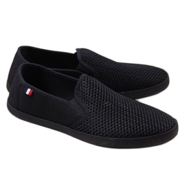 Sneakers nere Atletico M ATC312A traforate nero