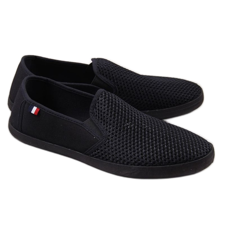 Sneakers nere Atletico M ATC312A traforate nero