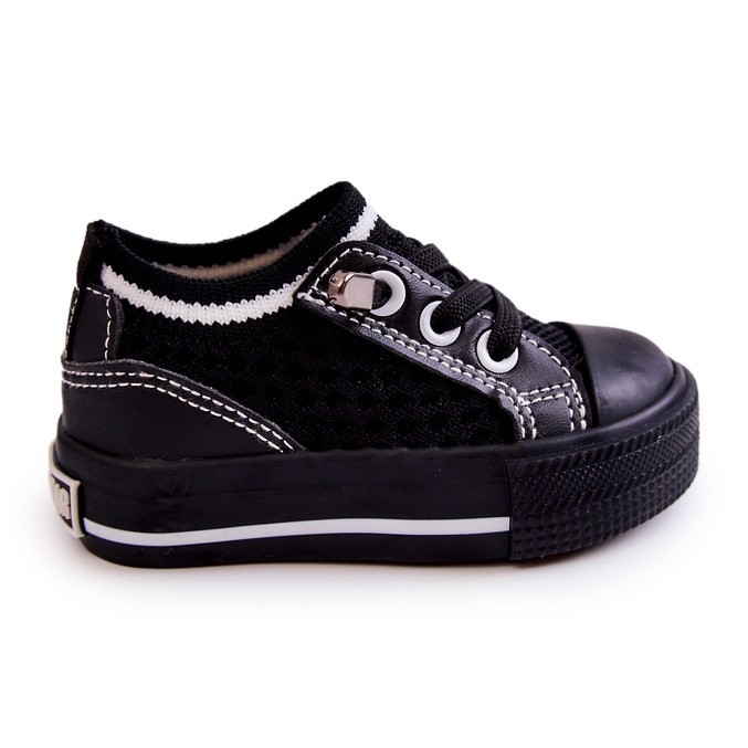 Sneakers da bambino Big Star JJ374396 Nere nero