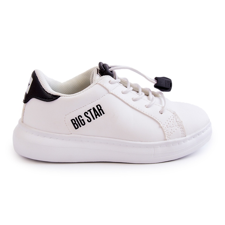 Scarpe sportive per bambini Big Star JJ374069 Bianche e Nere bianca