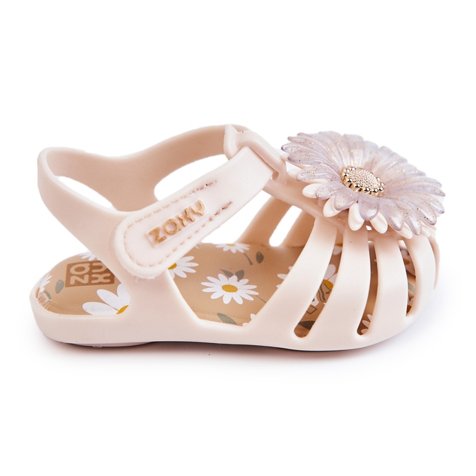 Sandali per bambini con velcro profumati ZAXY JJ385031 Beige