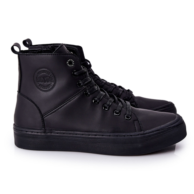 Sneakers alte da uomo Big Star II174048 Nere nero