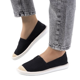 Espadrillas da donna nere di Tanner nero