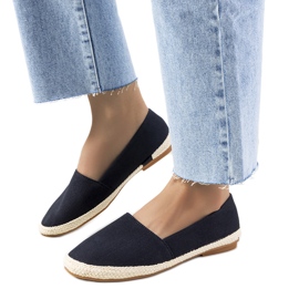 Espadrillas da donna nere di Lyndsey nero
