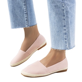 Espadrillas da donna nere di Lyndsey rosa
