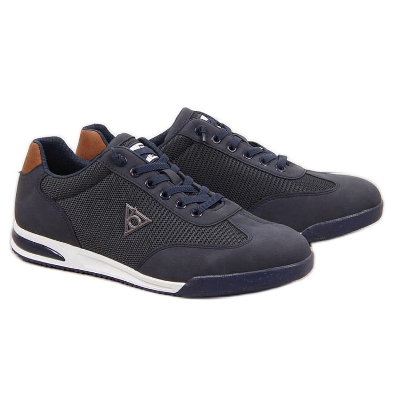 Scarpe sportive casual Bugatti M INT1522 blu navy
