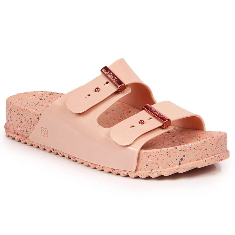 Ciabatte da spiaggia in gomma Zaxy W INT1713 rosa cipria