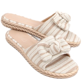 Ciabatte da donna Adana Albicocca beige