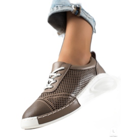 ARTIKER Sneakers in Pelle Leggera marrone