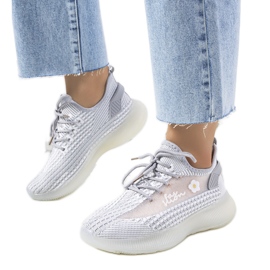 Sneakers sportive da donna grigie Molema grigio
