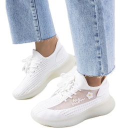 Sneakers sportive da donna Molema bianche bianco