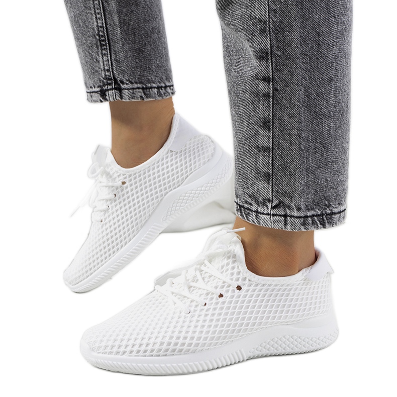 Sneakers sportive bianche di Amine bianca
