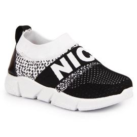 Calzini per scarpe sportive McKeylor Jr JAN94B in bianco e nero