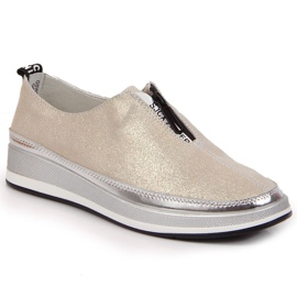 Scarpa in pelle T.Sokolski W SCA153B dorata d'oro